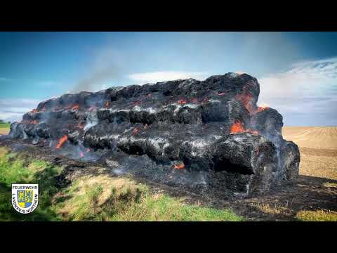 Brandserie in Einbeck: Drei Feuer - Einsatz für Feuerwehr, Polizei, Rettungsdienst und THW