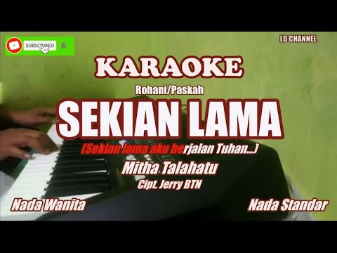 Mitha Talahatu||Sekian Lama - Karaoke Paskah #sekianlamaMithaTalahatuKaraoke