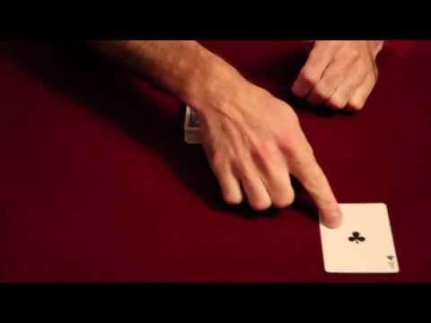 Jason Ladanye demonstrates riffle stacking, ace cutting, and mucks