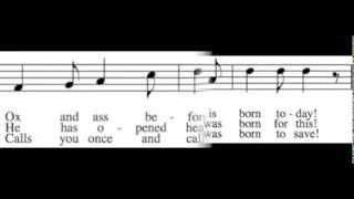 Good Christian Men, Rejoice - Bass Only - Learn How to Sing Christmas Carols