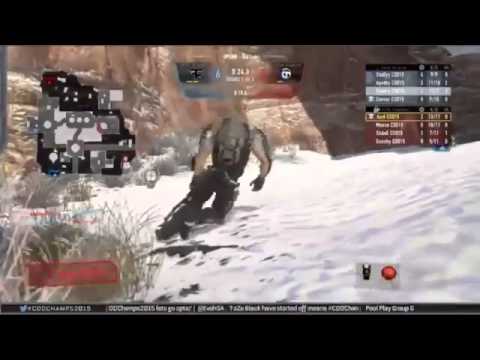 COD Champs 2015  Faze Black vs TCM   GAME 4   Pool Play