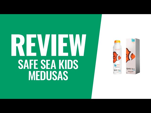 Vídeo relacionado con SAFE SEA - Solar Medusas Crema Solar 50 SPF Adultos 250ml | Protector Solar 50 Eco-Friendly | Spray Solar 50 | Proteccion Solar 50 SPF | Antimedusas
