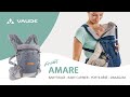 How To Put On The Front Carrier Amare Baby Carrier EN VAUDE