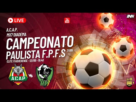 A.C.A.P. vs Mx7 Diadema - Campeonato Paulista de Futsal da F.P.F.S - Categoria sub9