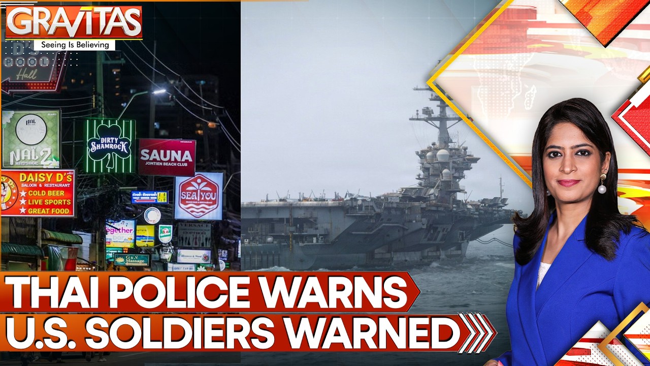 Thailand Issues Prostitution Warning as 5,000 US Sailors Arrive in Pattaya After 200 Days at Sea