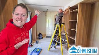 THE WARDROBE BUILD IS MOVING! Big Steps on this Project