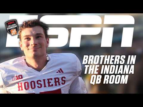 Fernando Mendoza is sharing the QB room with his brother 🤝 | College GameDay