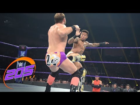 WWE 205 Live Results for 7/17 Akira Tozawa vs Lio Rush, TJP vs Noam Dar