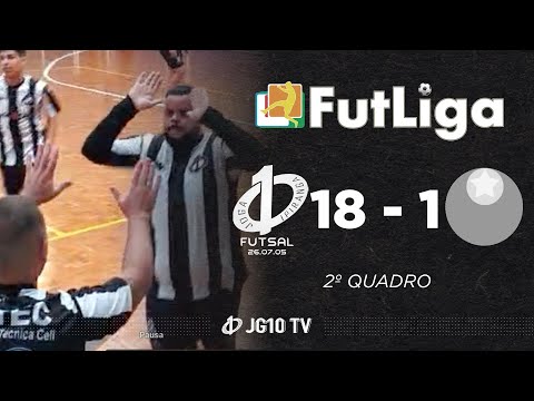 Joga10 18 x 1 Insanos Jabaquara   2º Quadro   FUTLIGA | Jogo Completo