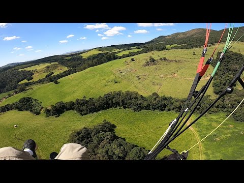 Voo 207 de Parapente IKE Costa - Pouso Turbulento em Andradas