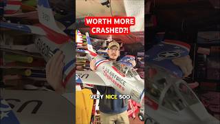 Are Crashed Airplanes Worth More Money Than RC Planes Not Crashed? FMS vs Horizon Hobby? What’s Up?