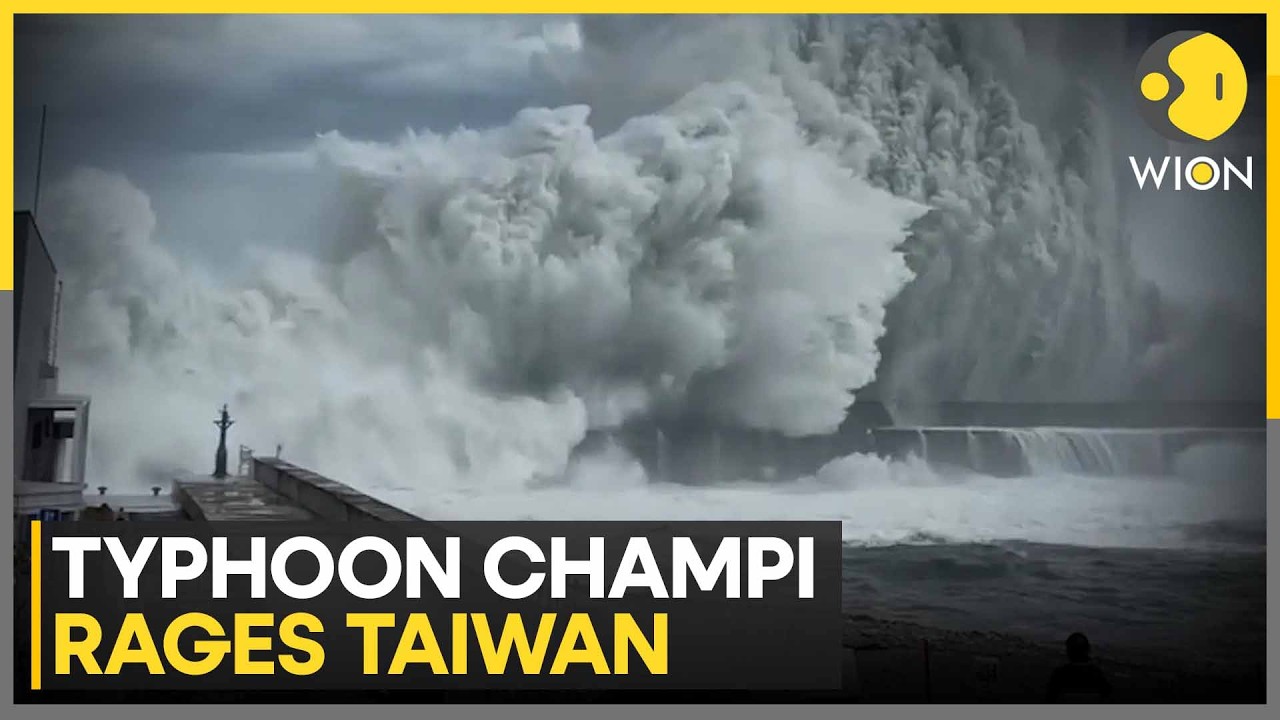 Typhoon Champi Leaves Trail of Destruction in Taiwan; 1 Killed | WION News