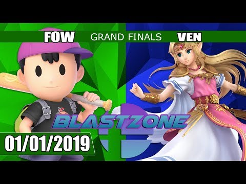 PSG Blastzone: FOW (Ness) vs Sugoi | Ven (Zelda) - Grand Finals