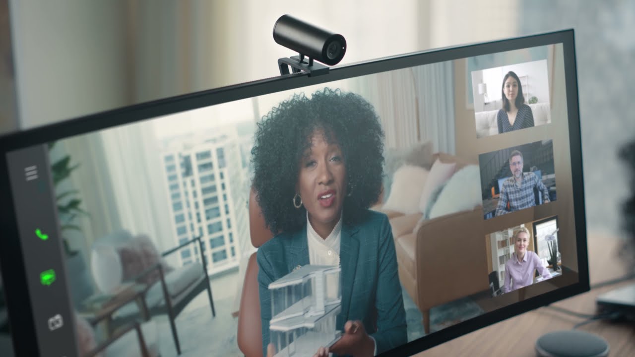 Make the world take notice with the Dell Ultrasharp Webcam - YouTube