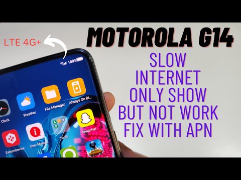 Moto G14 Slow Internet Problem Fix | Poor Internet Solution Motorola G14