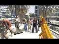 GTA 5 Trevor And Friends FIVE STAR AK 47 RAMPAGE GTA V Funny Moments