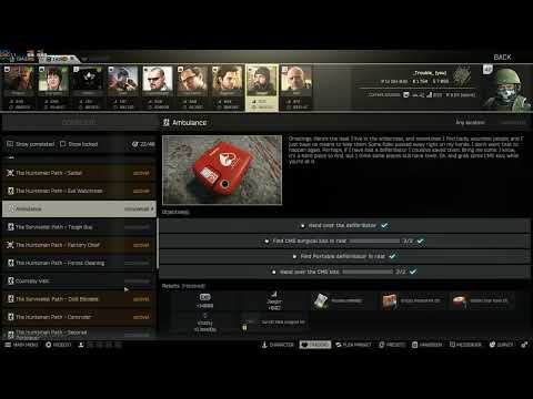 Escape From Tarkov Huntsman path - Sell-out