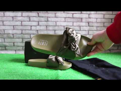 Puma x Rihana Leadcat Fenty Slipper with Bowknot HD