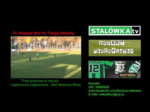 15 kolejka.Legionovia Legionowo - Stal Stalowa Wola