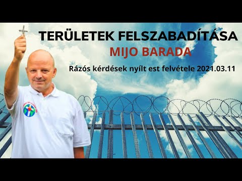 2021-03-11 - Rázós kérdések - Mijo Barada - Területek felszabadítása / Előadás