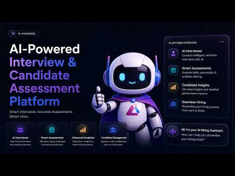 AI Interview Agent - Conducts Interviews & Verifies Who Is Really Talking