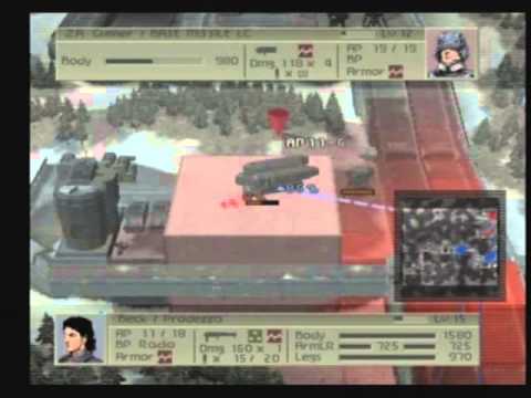 Front Mission 4 Walkthrough 62 - Mission 23 Zaftran Border Fortress Part 3