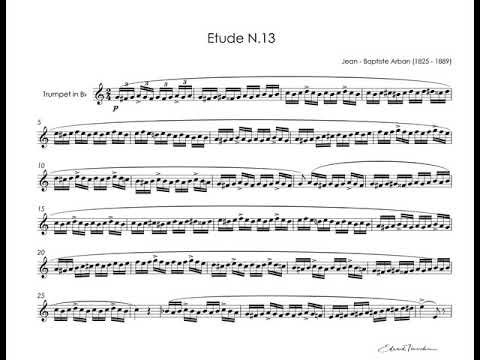 Arban - Etude N.13 - Russell Gray cornet
