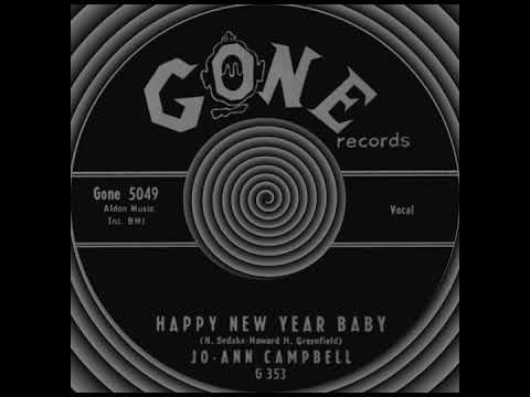 HAPPY NEW YEAR BABY, Jo-Ann Campbell, (Gone #5049) 1958