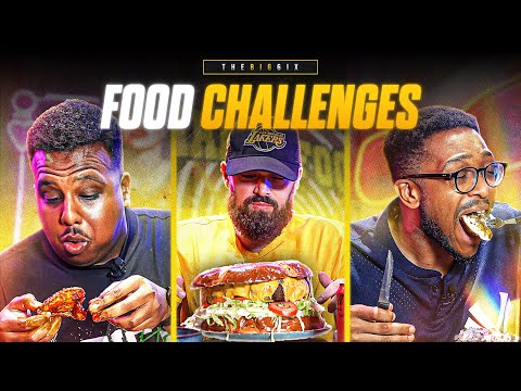 THE BIG 6IX VS. FOOD! | MAN VS. FOOD CHALLENGE 🍔