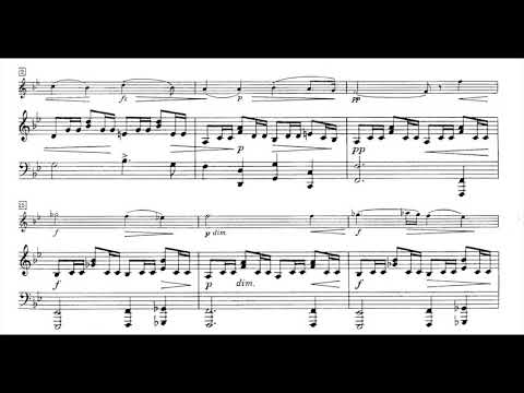Dvorak - Romantic Pieces, 1st Mov. (piano accompaniment)