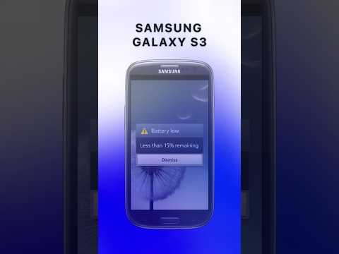 Samsung Galaxy Low Battery Evolution#samsung #samsunggalaxy #low #battery