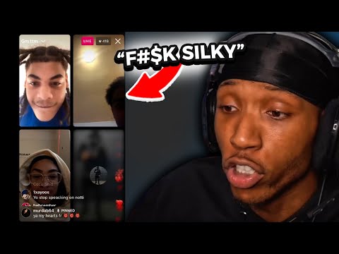Silky Responds To Murda B's Mans Being Mad At His Reaction To Them