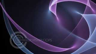 Ethereal Light Waves Violet and Blue Moving Background