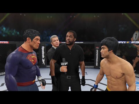 Bruce Lee vs. Superman - EA Sports UFC 4 - Epic Fight