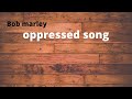 Bob Marley oppressed song cover on guitar