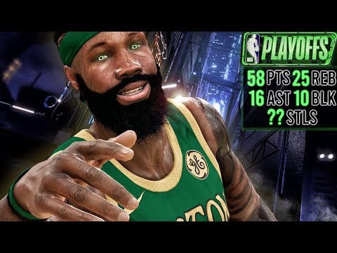 Trying To Get QUINTUPLE-DOUBLE In PLAYOFFS! NBA 2K20 My Career Gameplay Best Paint Beast Build