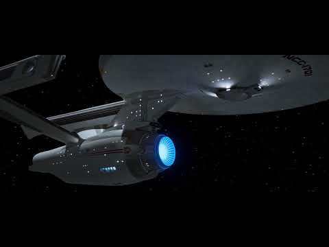 USS Enterprise Flyby (4K fan animation)