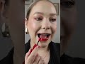 Maybelline Vinyl Ink Red Hot Kiss Test Shorts Makeup Viral