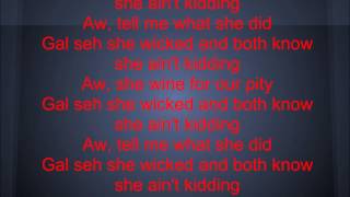 X-Rated by Mavado (Lyrics on Screen)