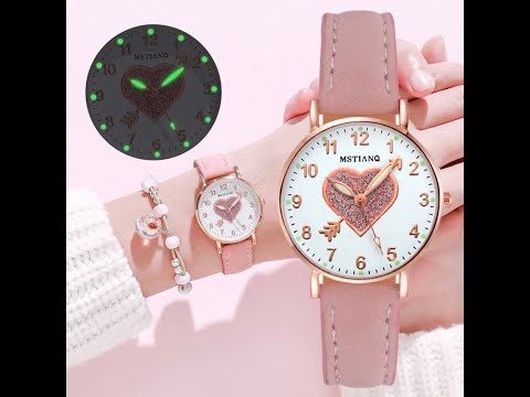 Women Watch Fashion Casual Leather Belt Watches Simple Ladies' Exquisite Small Dial Quartz Clock Dre