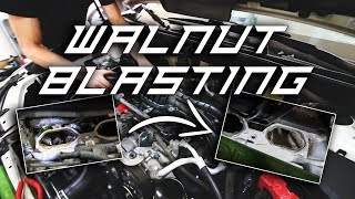 Walnut Blasting my 2016 Subaru WRX | How-to DIY Blasting FA20DIT Valves