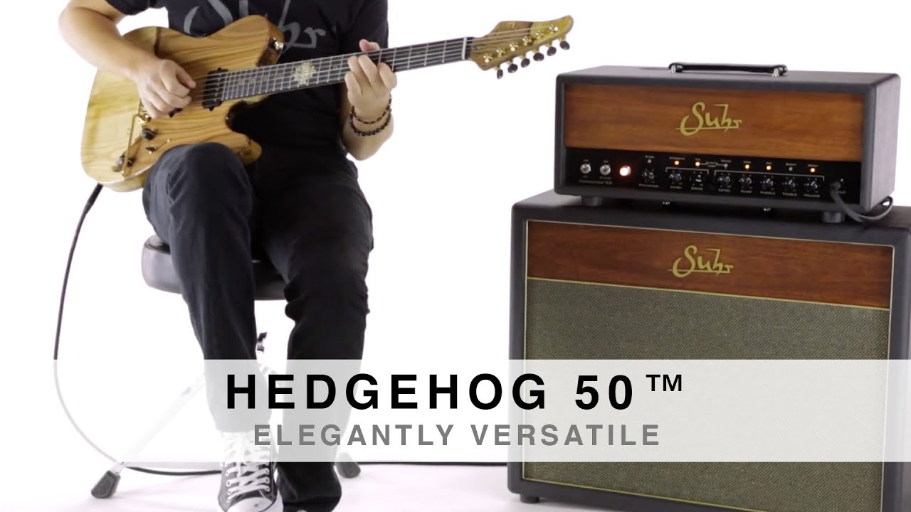 Suhr Hedgehog 50 Guitar Amplifier Head - Black Tolex