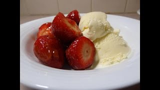 Quick and Easy - Cinnamon Glazed Strawberries