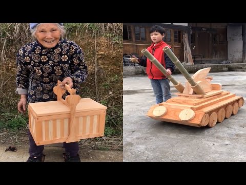 9 Creative ideas craft invention Luxury item use wood and bamboo , DIY 2021