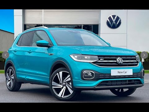 Brand New Volkswagen T-Cross R-Line 1.0 TSI DSG 110ps Makena Turquoise | Wrexham Volkswagen