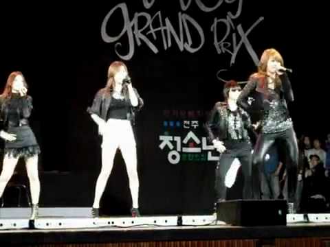 [FANCAM] 100424 4minute - What A Girl Wants @ 2010 Jeonju B-Boy Grand Prix