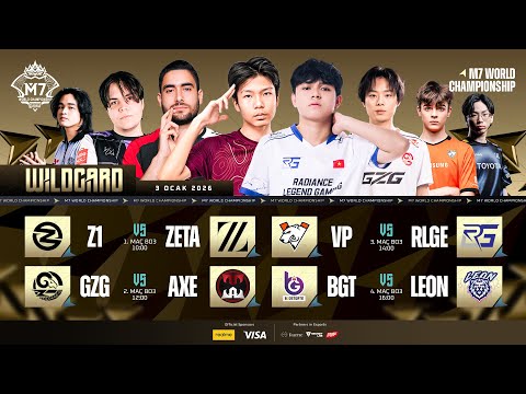 🔴 M7 | CANLI | WILD CARD GÜN 1 | TR