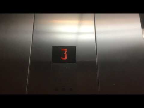 Westinghouse?/KONE EcoDisc elevator - Central Lawrenceville, Pittsburgh, PA