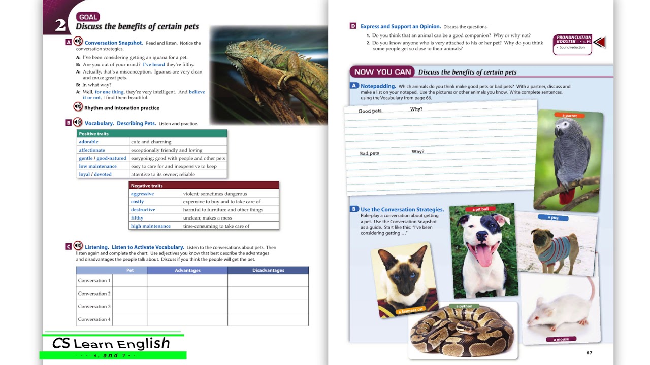 Summit 1_Unit 6: Animals