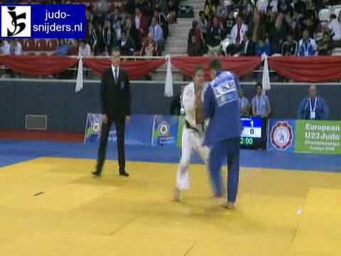 Judo 2009 Antalya: Anatoliy Laskuta (UKR) - Juho Reinvall FIN) [-60kg].